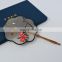 Chinese Style Multi-pattern Silk Embroidery Painting Handmade Fan With Wooden Handle and Tassel Pendant As Decorative Ornaments