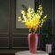 Chinese jingdezhen modern simple gild pink red ceramic vase for showroom bedroom