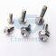 Gr5 Ti6al4v m5 m6 m8 M10 M12 Titanium Hex Head Flange Bolts