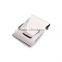 Quality Stainless Steel Double Sided Money Clip Credit Card Holder Wallet