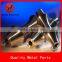 High quality seamless tube machined parts, machined tube shaft , steel tube shaft manufacturer