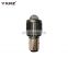 Popular type h6 ba20d lighting system projector  clear CSP lens COB led motorcycle headlight bulb