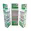 OEM design popular cardboard corrugated jar display rack