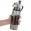 600ml BPA Free Sports Mist Spray Water Bottle for Summer