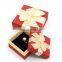 Nwe Desgin Factory Wholesale Custom Jewelry Box Paper  Red bowknot Jewelry Box