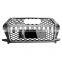 Honeycomb Grill for Audi Q3 SQ3 car accessories front grill for audi Q3 SQ3 RSQ3 grill for audi Q3 SQ3  2016 2017 2018 2019