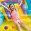 High quality children kids outdoor big inflatable castle backyard playground water park slides combo inflatable swimming pool