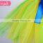 The yellow soft and best quality short tulle prom dress