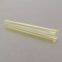 Various Sizes High-temperature Quartz Tubes Yellow quartz glass tube silica lazer