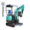 HENGWANG HW-17 top supplier 1.7 ton mini earth moving hot sell excavator with CE