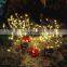Solar Light Outdoor Fireworks Shape Lights With 120 LED Garden Lights Pathway Fairy LED Fence Lawn Fireworks Lamp