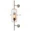 LED E27 Bulb Glass Wall Light Luxury Modern Style Sconce For Indoor Hotel Bedroom Engineering