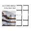 Wall Mounted Industrial Black 5 Tier Pipe  Bookshelf Bracket