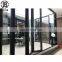 Aluminum Frameless House Exterior  Bifold  Accordion Soundproof Doors Aluminium Patio Glass Folding Door