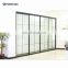 Internal Interior Aluminium Sliding French Glass Door Room Divider Partition Wall Minimalist Ultra Slim Steel Sliding Doors
