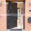 Lobby Cast Aluminum Front Doors Steel Security Main Door Design Entry Entrance Armored Door