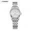 SINOBI Females Watch for Girlfriends' Gift GentleWoman Business Wristwatch Classic Alloy Watch Woman Sliver Gold Watch