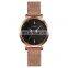Hot sell SKMEI 1528 mesh band for lady fashion design simple watch