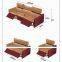 Space Capsule Italian Minimalist Leather Functional Sofa Corner Living Room Electric Sofa Combination