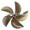 Hot sales boat engine use Cu1 Cu3 copper marine propeller