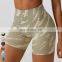 Custom Athletic Shorts Workout Biker Shorts Gym Fitness Short Leggings Butt Lift High Waist Seamless Print Yoga Shorts Women
