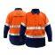 100% Cotton Construction Mining Uniform Long Sleeve Workwear Custom Workwear Flame Fire Retardant FRC FR Coveralls