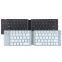 Rechargeable Full Size Ultra Slim Portable Wireless Keyboards Compatible 3 Systems Mini Foldable Folding Keyboard