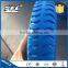 China pu leather 12 inch 3.50-5 wheel for wheelbarrow