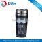 Double wall stainless steel 16oz coffee mug/travel mug with lid