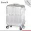 New design GPS luggage case aluminum trolley case with 4 wheels
