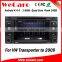 Wecaro WC-VU7006 Android 4.4.4 car dvd player touch screen for vw transporter car stereo WIFI 3G mirror link