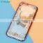 iPefet-Luxury Electronic Bumper Soft TPU Clear Diamond Case For iPhone 6/Plus