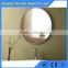 Popular 5mm oval beveled bathroom mirror