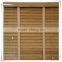 Best selling!!Sunscreen dampproof PVC faux blinds wood curtain /window blinds for home