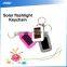 (160043) Super bright handy flashlight Lamp ABS solar led mini torch