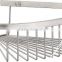 Stainless steel corner basket shelf / wire basket shelf / stainless steel net shelf