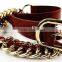 Fancy Braided Chain PU Belt -- E1509