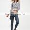 New Arrival Washed fashion knitted tall women's fancy denim jeans ladies sex jeans women's fashion butt lifting skinny jeans