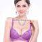 2015 Smooth and flawless flower printing womens hot sex bra images Free Sample Push Up Plus Size Bra Cup