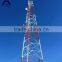 Galvanized self supporting telecommunication steel towers