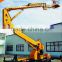 (14m)hydraulic electric trailer truck mounted folding adjustable aerial work platform