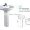 Buy five get one free bathroom sanitary ware hand wash pedestal basin