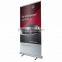 Customized High Quality PVC Printed Advertising Roll Up Show Banner Standing Banner Display Banner Stand                        
                                                Quality Choice