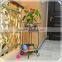 decorative metal flower pot holder wrought iron plant stand