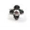 925 Sterling Silver Gemstone Pearl Ring