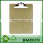 High Quality Office A4 Clip Board,wood clipboard S141120-8