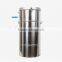 2 frames manual honey extractor,shaking honey machine