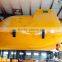 SOLAS totally enclosed F.R.P. free fall lifeboat with davit