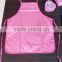 kitchen apron children kitchen&painting apron with customized logo,for girls barbie -pink