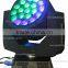 19 leds15W RGBW 4 in 1 Bee Eye Zoom LED Moving Head Wash Light